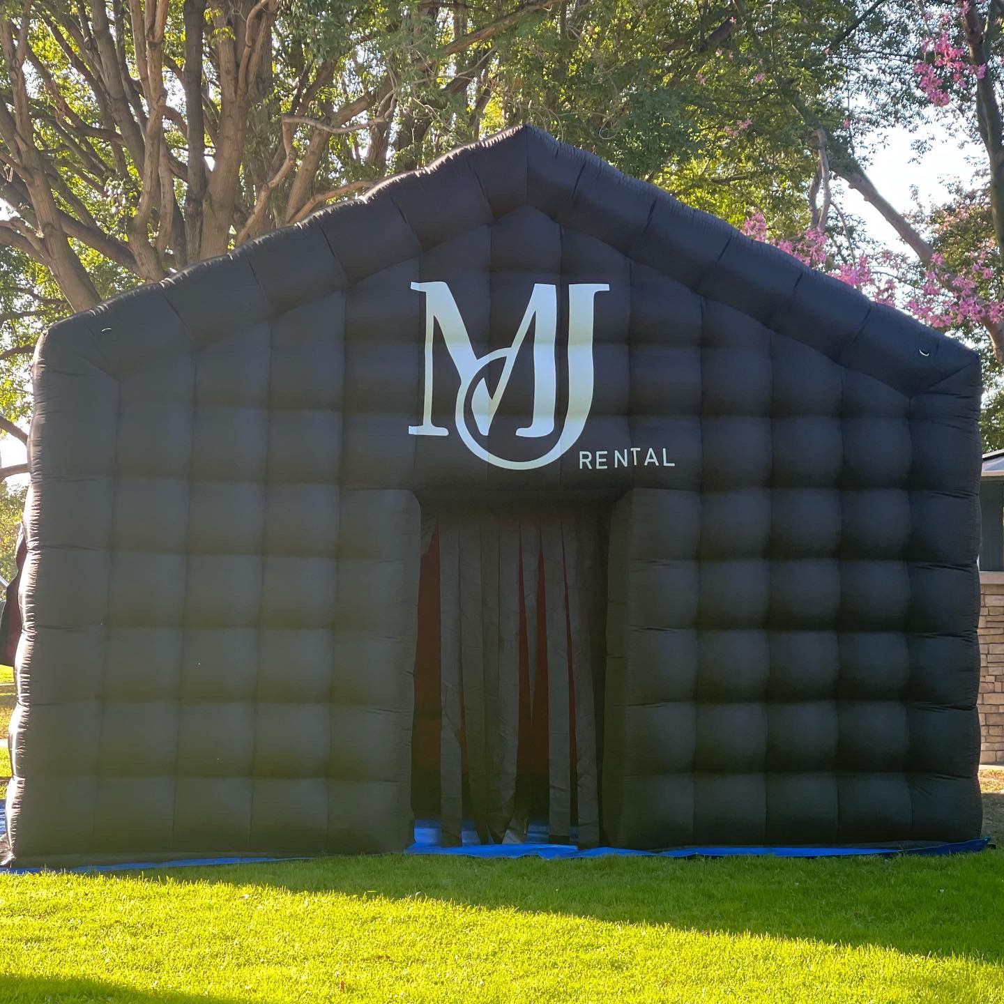 Black Inflatable Nightclub Rental