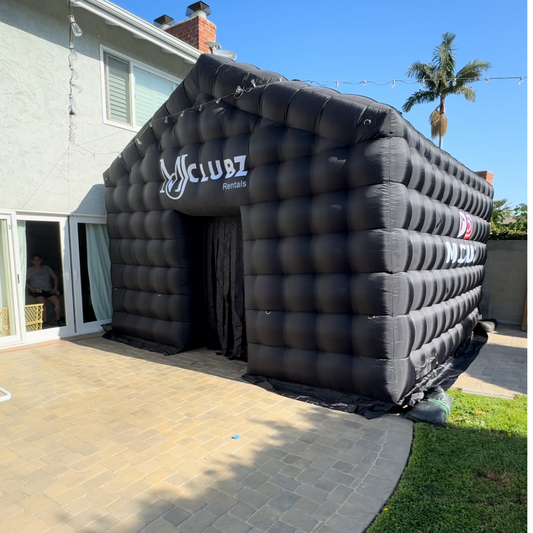Black Inflatable Nightclub Rental